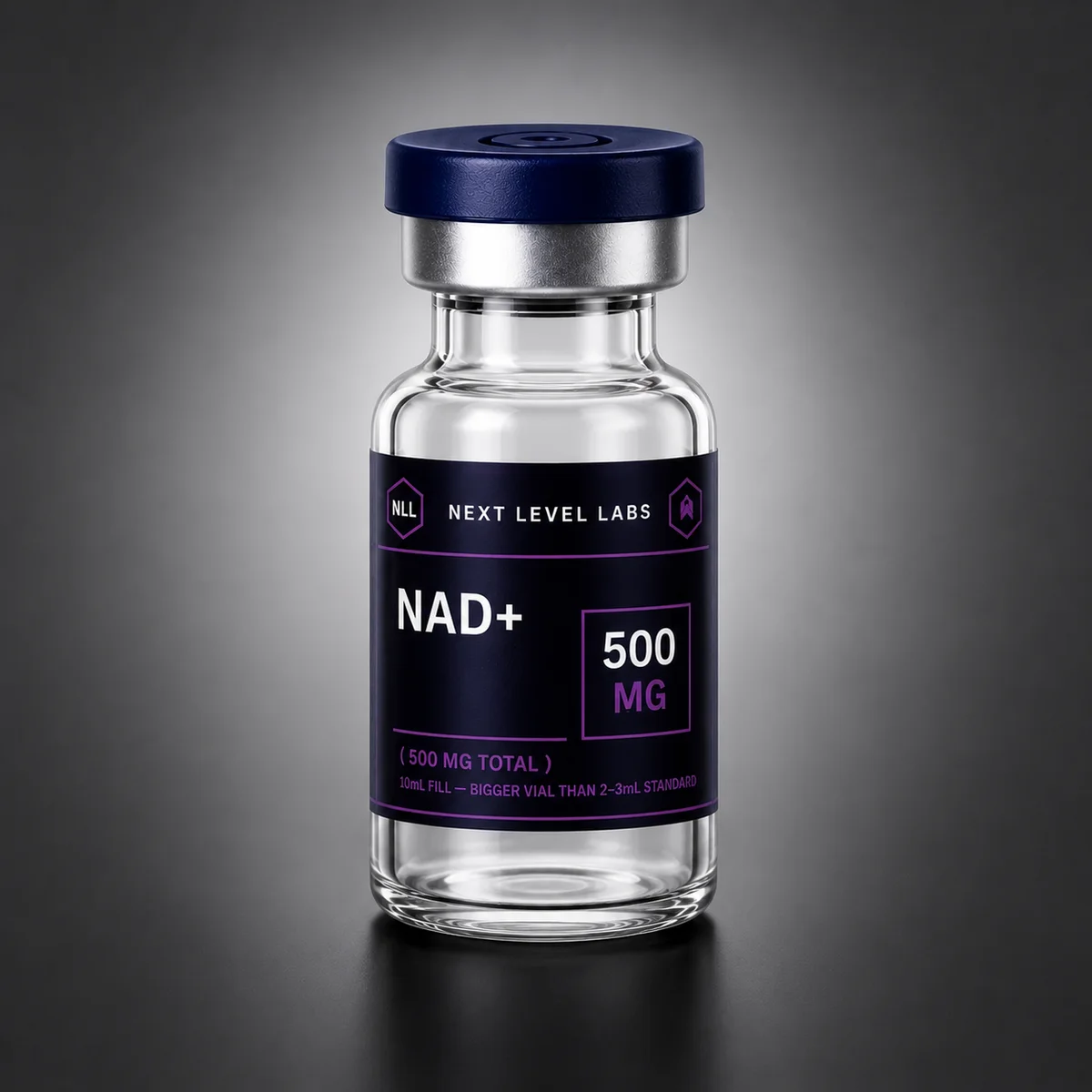 NAD+ 500 MG research vial
