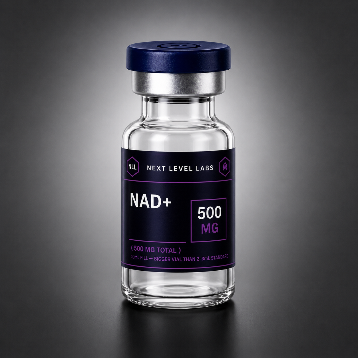 NAD+ 500 MG research vial