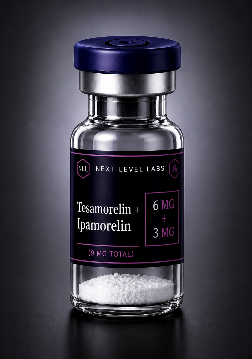 Tesamorelin + Ipamorelin 6+3 MG research vial